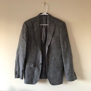 John Varvatos Grey Suit Jacket Blazer